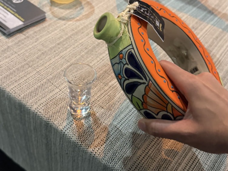 Degustación de mezcal en el festival de Austin, Texas